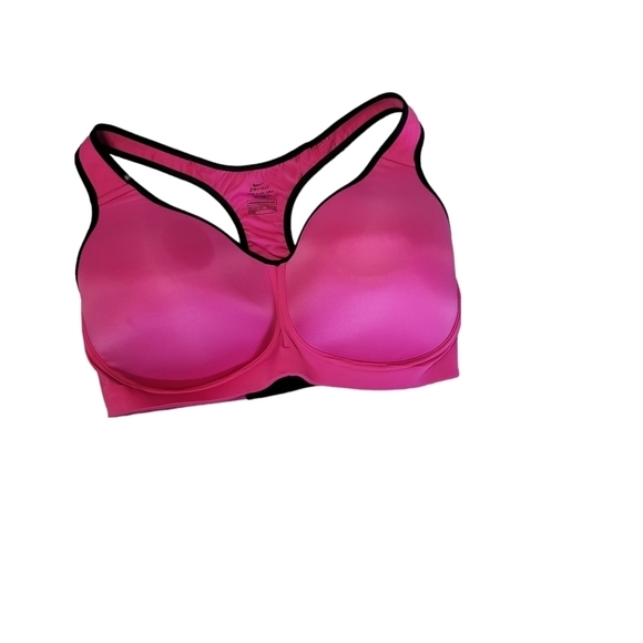Nike Pro Rival Bra Dri Fit Sport Bra US 34E Pink - Picture 6 of 6
